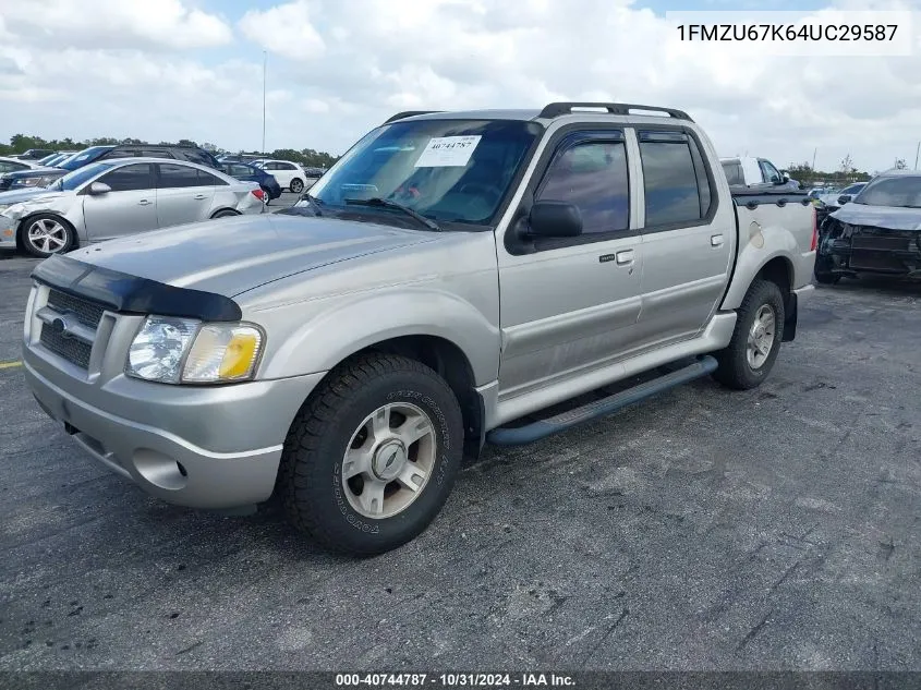 2004 Ford Explorer Sport Trac Adrenalin/Xls/Xlt/Xlt Premium VIN: 1FMZU67K64UC29587 Lot: 40744787