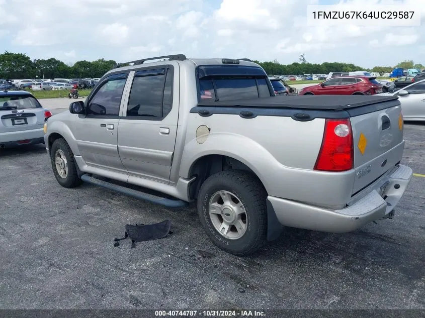 2004 Ford Explorer Sport Trac Adrenalin/Xls/Xlt/Xlt Premium VIN: 1FMZU67K64UC29587 Lot: 40744787