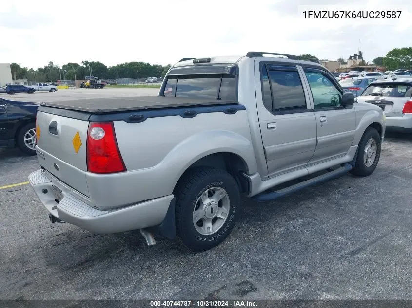 2004 Ford Explorer Sport Trac Adrenalin/Xls/Xlt/Xlt Premium VIN: 1FMZU67K64UC29587 Lot: 40744787