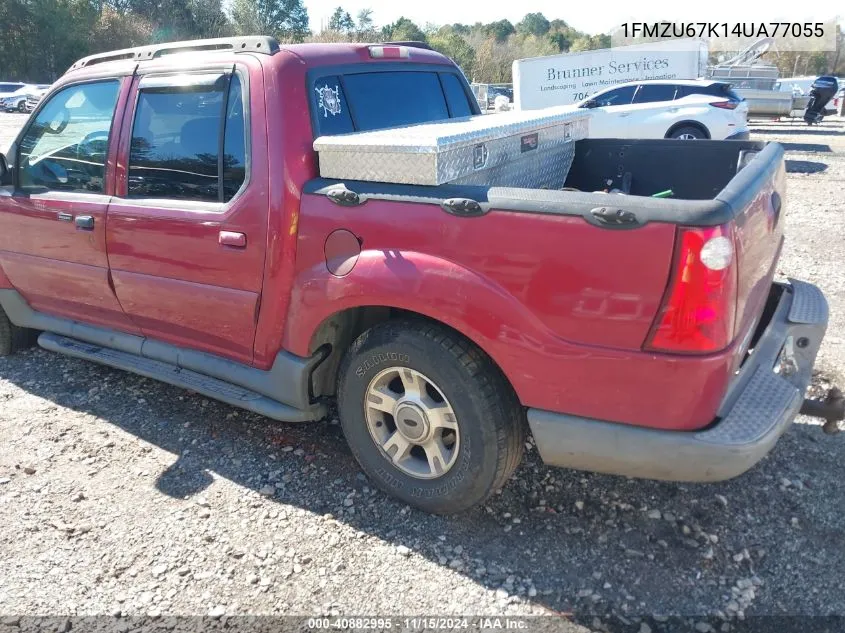 2004 Ford Explorer Sport Trac Adrenalin/Xls/Xlt VIN: 1FMZU67K14UA77055 Lot: 40882995