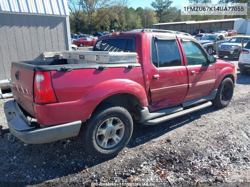 2004 Ford Explorer Sport Trac Adrenalin/Xls/Xlt VIN: 1FMZU67K14UA77055 Lot: 40882995