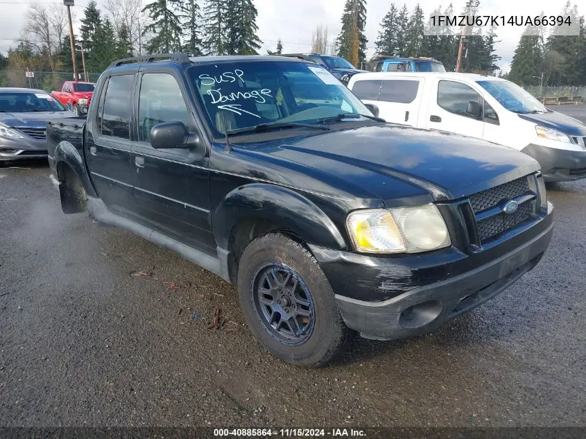 2004 Ford Explorer Sport Trac Adrenalin/Xls/Xlt VIN: 1FMZU67K14UA66394 Lot: 40885864