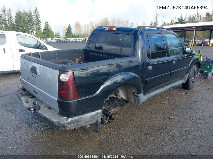 2004 Ford Explorer Sport Trac Adrenalin/Xls/Xlt VIN: 1FMZU67K14UA66394 Lot: 40885864