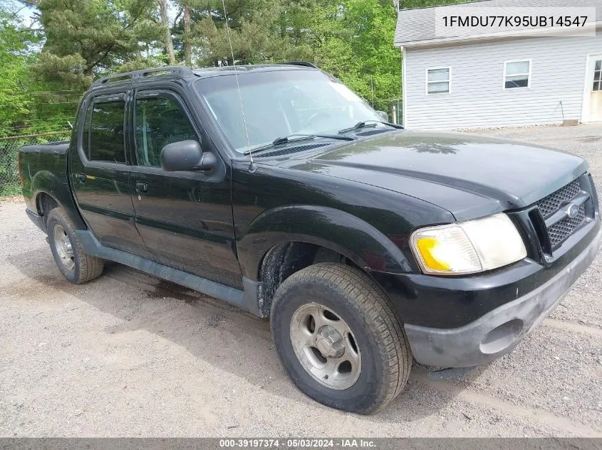 2005 Ford Explorer Sport Trac VIN: 1FMDU77K95UB14547 Lot: 39197374