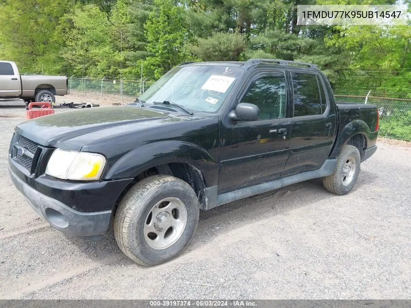 2005 Ford Explorer Sport Trac VIN: 1FMDU77K95UB14547 Lot: 39197374