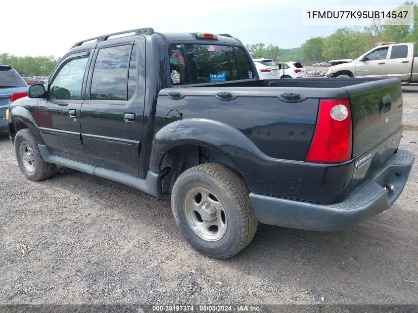 2005 Ford Explorer Sport Trac VIN: 1FMDU77K95UB14547 Lot: 39197374