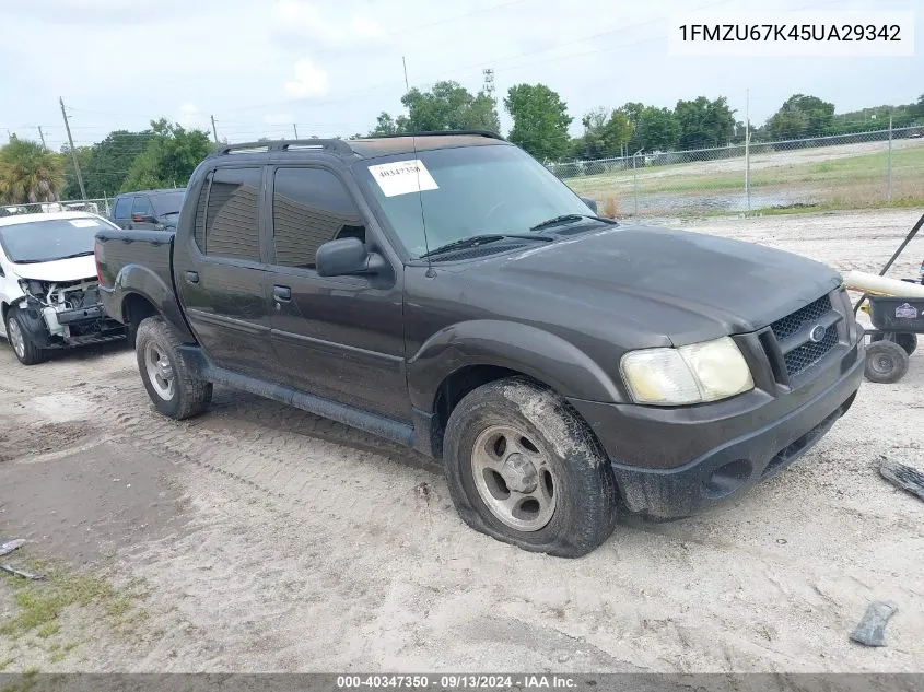 2005 Ford Explorer Sport Trac VIN: 1FMZU67K45UA29342 Lot: 40347350