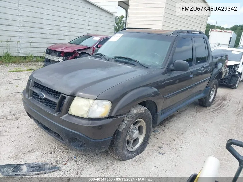 2005 Ford Explorer Sport Trac VIN: 1FMZU67K45UA29342 Lot: 40347350