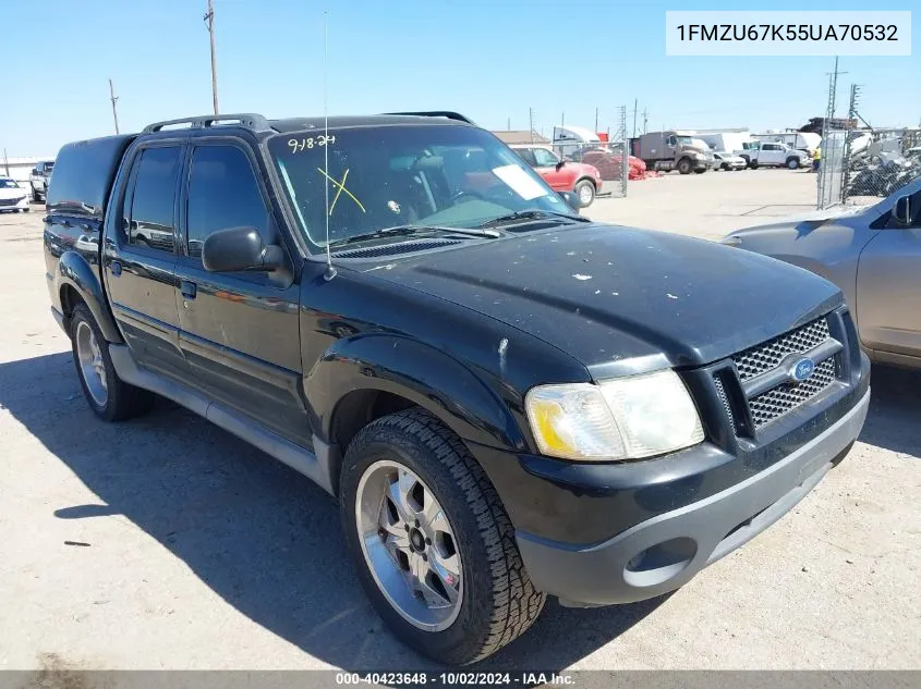 2005 Ford Explorer Sport Trac Adrenalin/Xls/Xlt VIN: 1FMZU67K55UA70532 Lot: 40423648