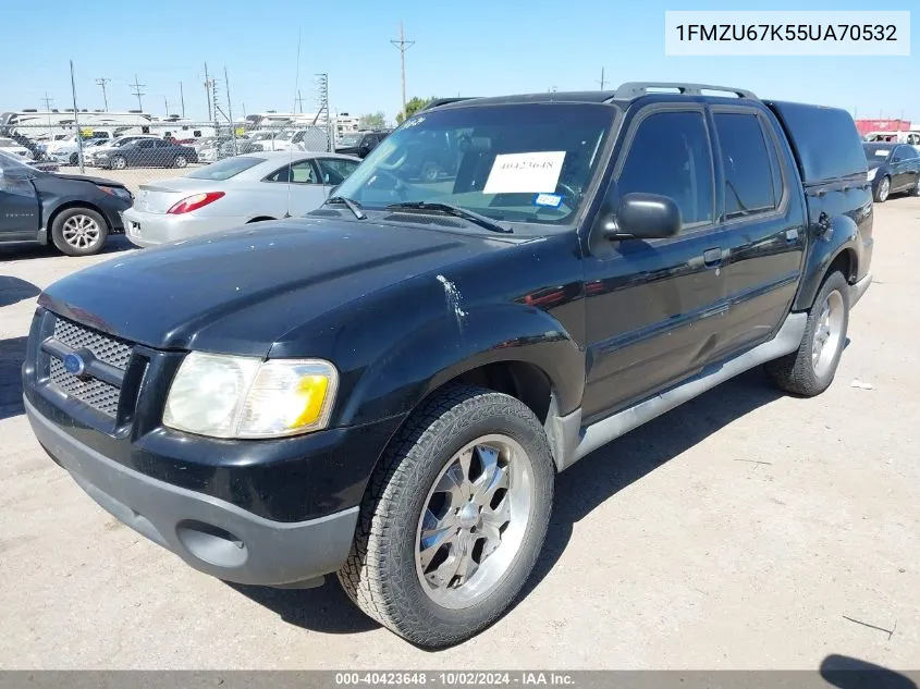 2005 Ford Explorer Sport Trac Adrenalin/Xls/Xlt VIN: 1FMZU67K55UA70532 Lot: 40423648