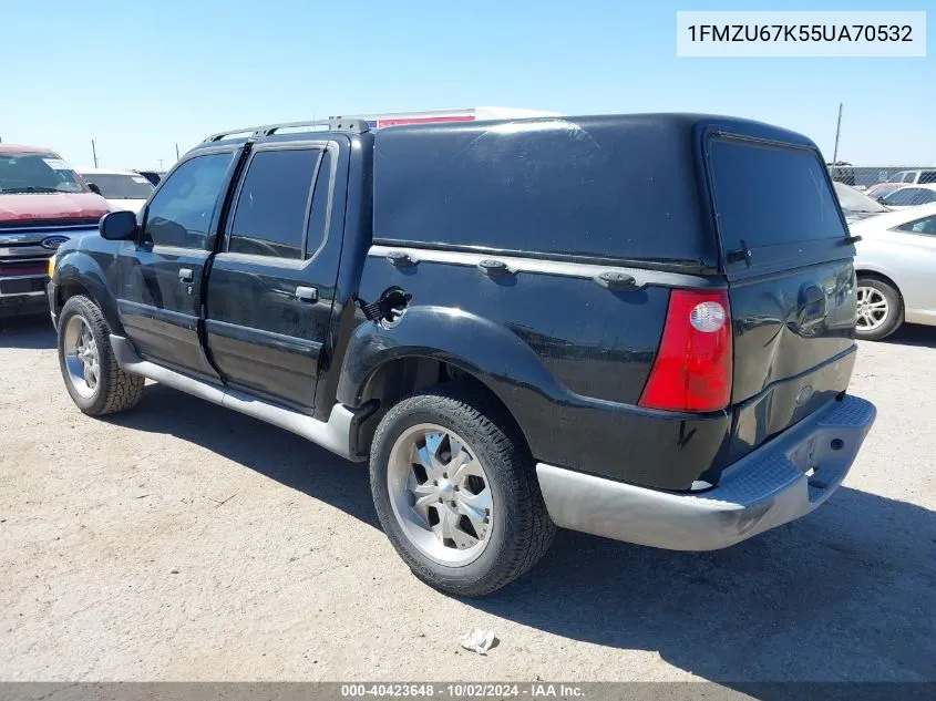 2005 Ford Explorer Sport Trac Adrenalin/Xls/Xlt VIN: 1FMZU67K55UA70532 Lot: 40423648