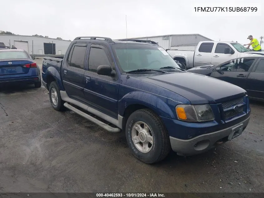 2005 Ford Explorer Sport Trac Adrenalin/Xls/Xlt VIN: 1FMZU77K15UB68799 Lot: 40462593