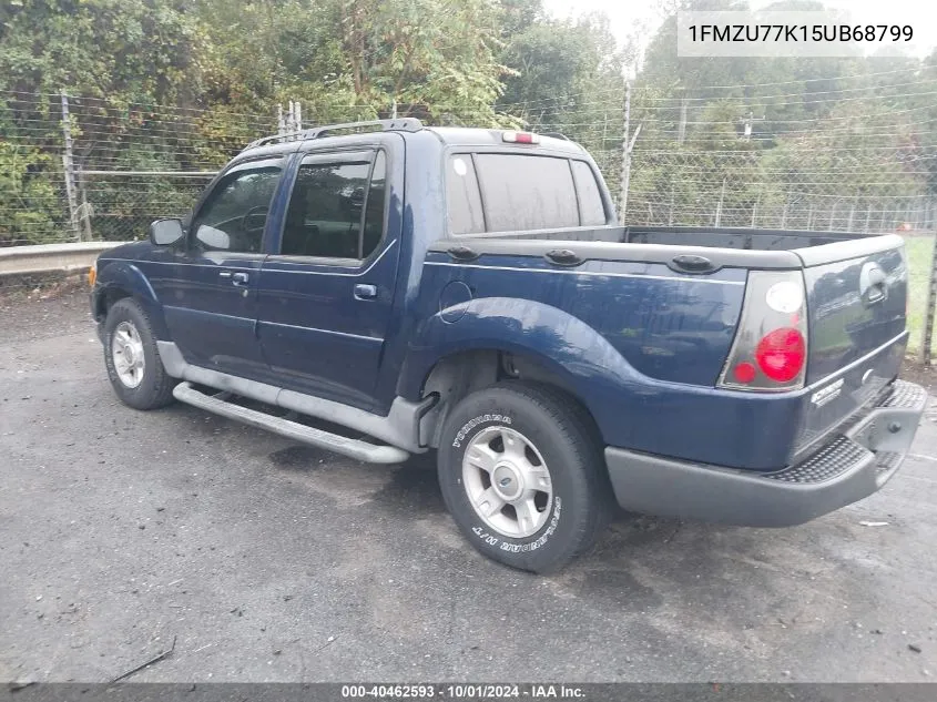 2005 Ford Explorer Sport Trac Adrenalin/Xls/Xlt VIN: 1FMZU77K15UB68799 Lot: 40462593