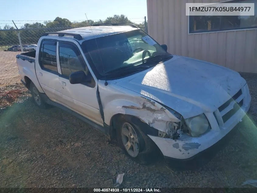 2005 Ford Explorer Sport Trac VIN: 1FMZU77K05UB44977 Lot: 40574938