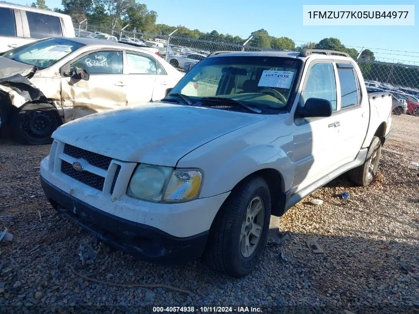 2005 Ford Explorer Sport Trac VIN: 1FMZU77K05UB44977 Lot: 40574938