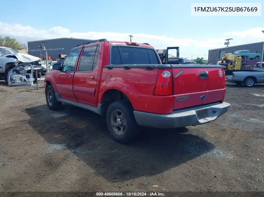 2005 Ford Explorer Sport Trac Adrenalin/Xls/Xlt VIN: 1FMZU67K25UB67669 Lot: 40608600