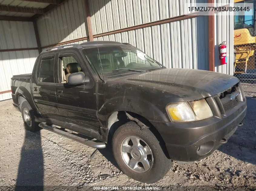 2005 Ford Explorer Sport Trac Adrenalin/Xls/Xlt VIN: 1FMZU77K85UB28445 Lot: 40611966