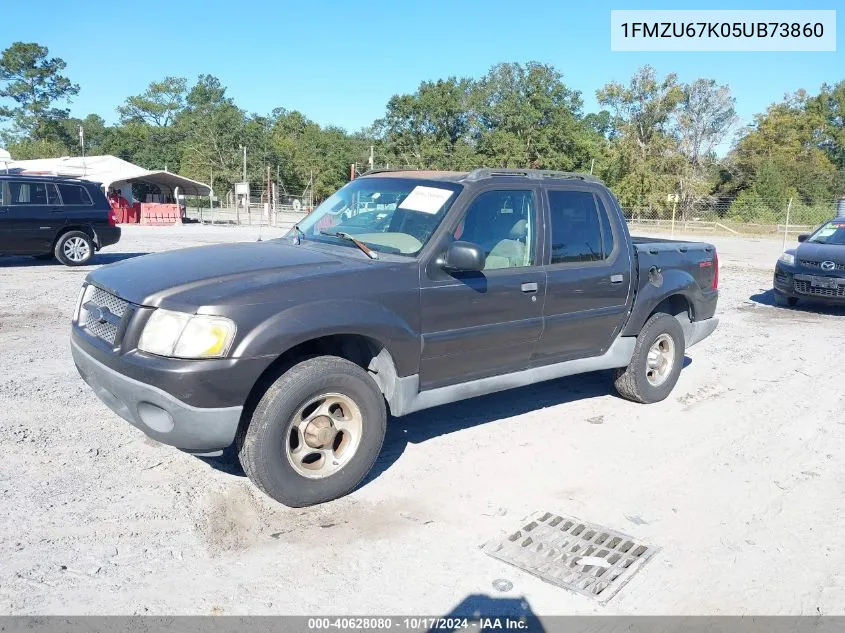 2005 Ford Explorer Sport Trac Adrenalin/Xls/Xlt VIN: 1FMZU67K05UB73860 Lot: 40628080