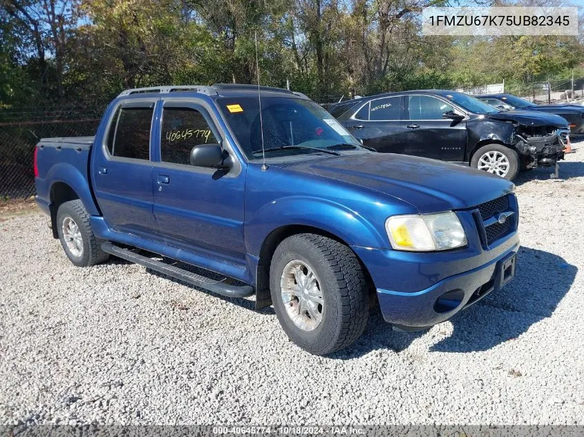 2005 Ford Explorer Sport Trac Adrenalin/Xls/Xlt VIN: 1FMZU67K75UB82345 Lot: 40645774