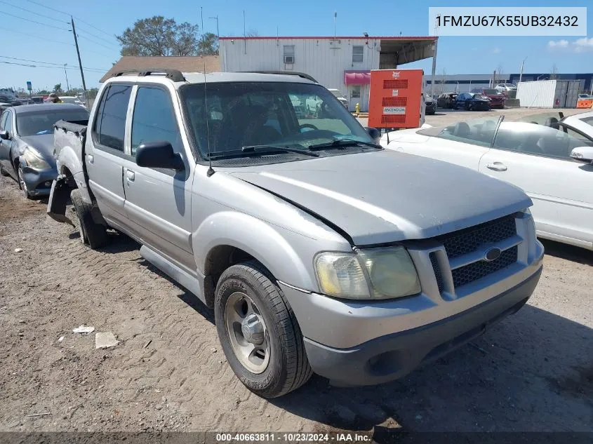 2005 Ford Explorer Sport Trac Adrenalin/Xls/Xlt VIN: 1FMZU67K55UB32432 Lot: 40663811