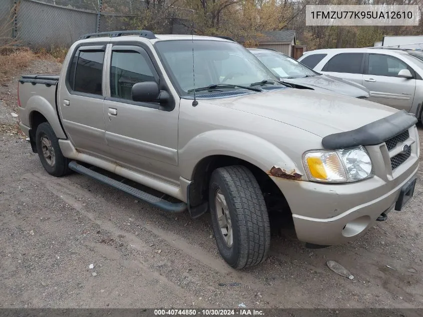 2005 Ford Explorer Sport Trac Adrenalin/Xls/Xlt VIN: 1FMZU77K95UA12610 Lot: 40744850