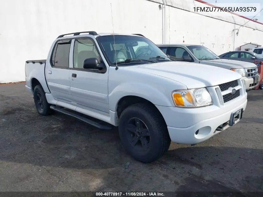 2005 Ford Explorer Sport Trac Adrenalin/Xls/Xlt VIN: 1FMZU77K65UA93579 Lot: 40778917