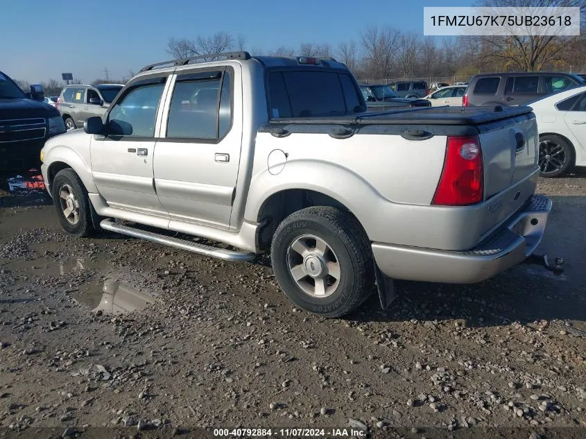 2005 Ford Explorer Sport Trac Adrenalin/Xls/Xlt VIN: 1FMZU67K75UB23618 Lot: 40792884