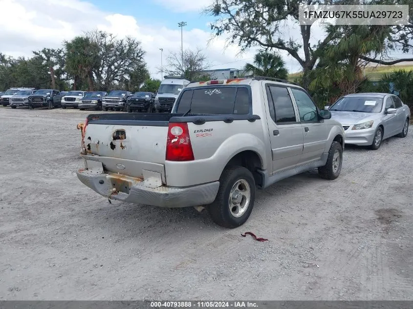 2005 Ford Explorer Sport Trac Adrenalin/Xls/Xlt VIN: 1FMZU67K55UA29723 Lot: 40793888