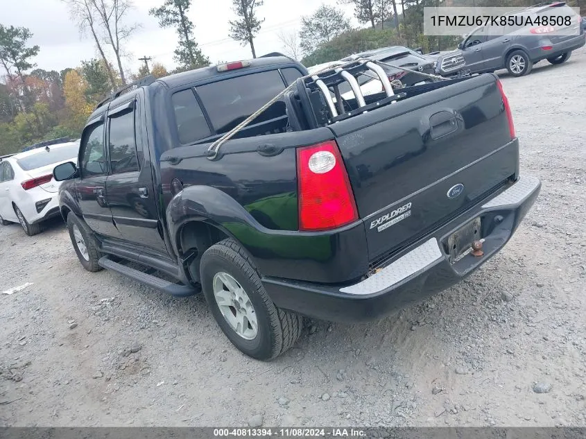 1FMZU67K85UA48508 2005 Ford Explorer Sport Trac Adrenalin/Xls/Xlt