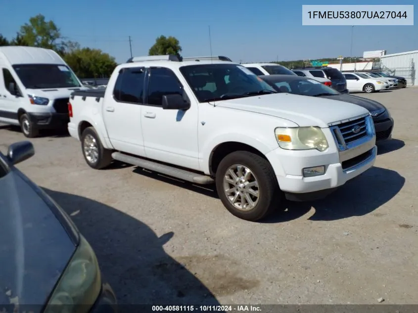 2007 Ford Explorer Sport Trac Limited VIN: 1FMEU53807UA27044 Lot: 40581115