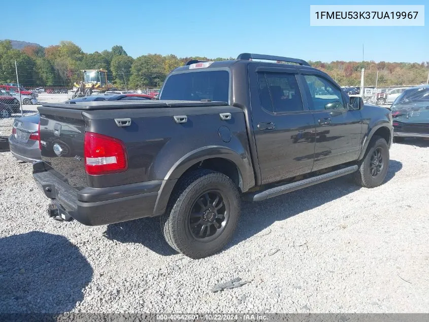 2007 Ford Explorer Sport Trac Limited VIN: 1FMEU53K37UA19967 Lot: 40642601