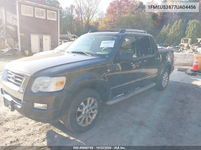 2007 Ford Explorer Sport Trac Limited VIN: 1FMEU53877UA04456 Lot: 40660755