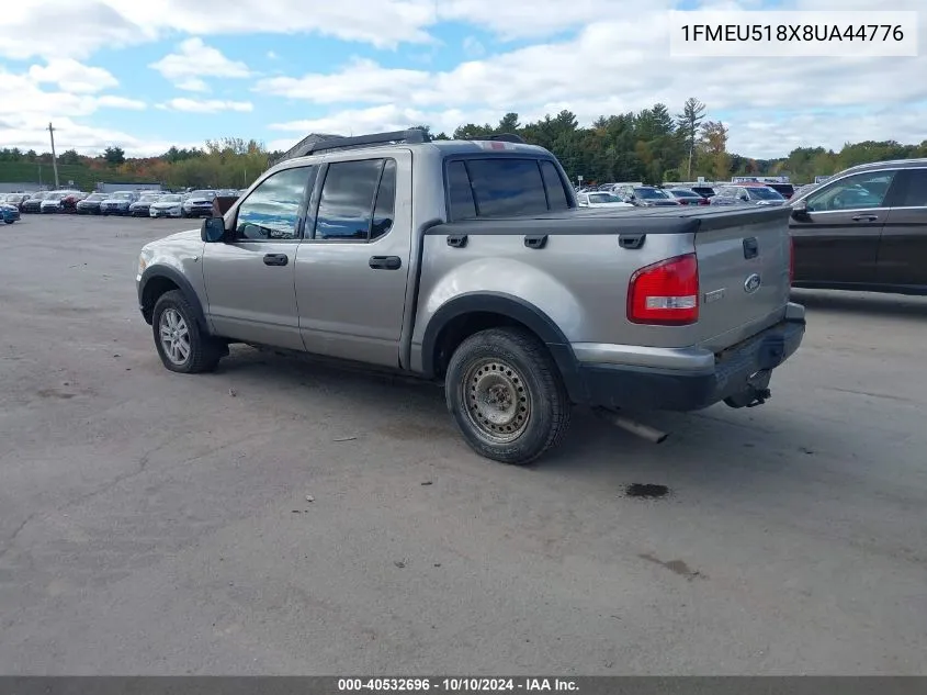 1FMEU518X8UA44776 2008 Ford Explorer Sport Trac Xlt