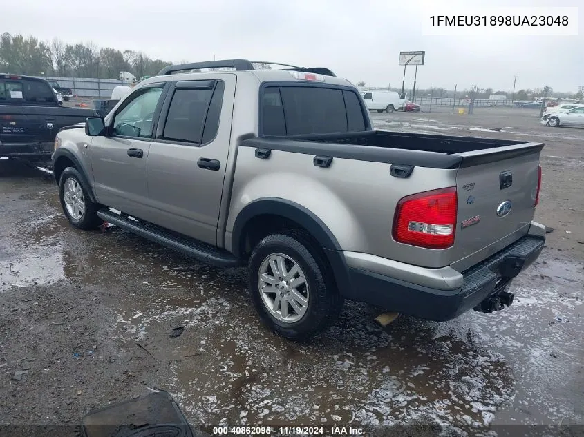 2008 Ford Explorer Sport Trac Xlt VIN: 1FMEU31898UA23048 Lot: 40862095