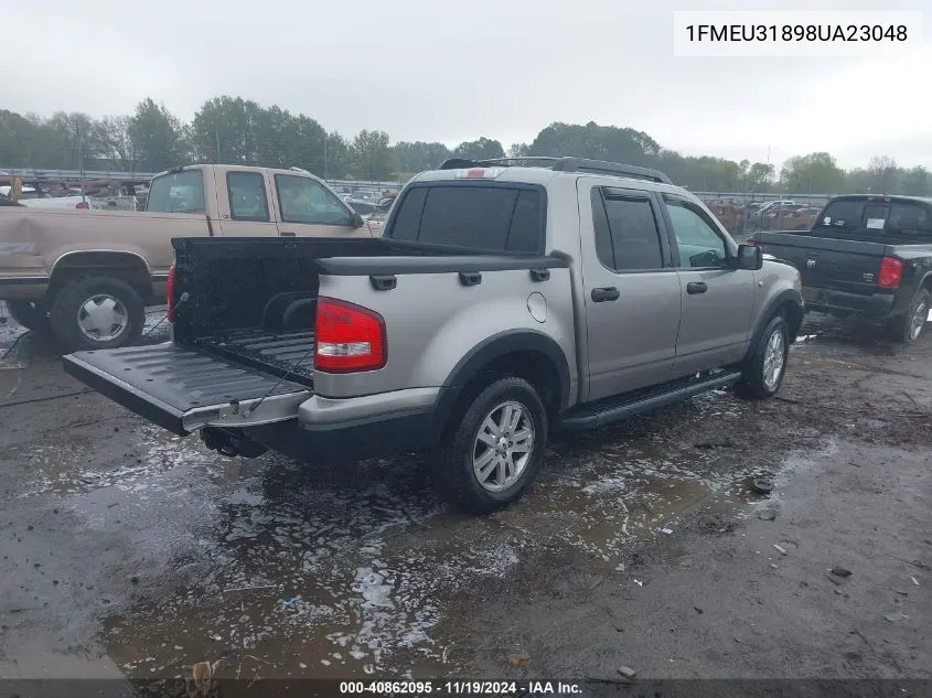 2008 Ford Explorer Sport Trac Xlt VIN: 1FMEU31898UA23048 Lot: 40862095