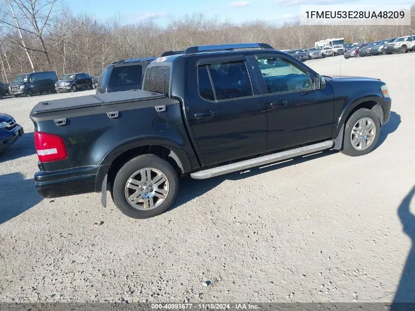 2008 Ford Explorer Sport Trac Limited VIN: 1FMEU53E28UA48209 Lot: 40893677