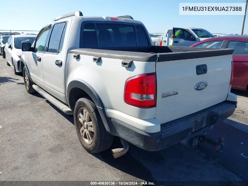 2009 Ford Explorer Sport Trac Xlt VIN: 1FMEU31EX9UA27388 Lot: 40630136