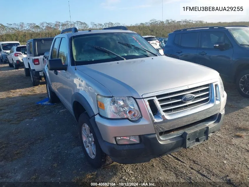 2010 Ford Explorer Sport Trac Xlt VIN: 1FMEU3BE8AUA29255 Lot: 40592104