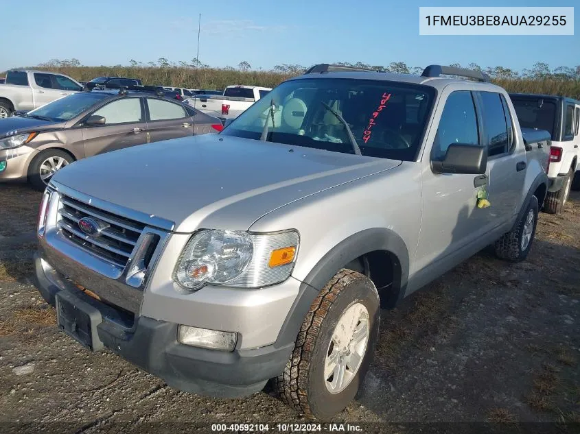 2010 Ford Explorer Sport Trac Xlt VIN: 1FMEU3BE8AUA29255 Lot: 40592104