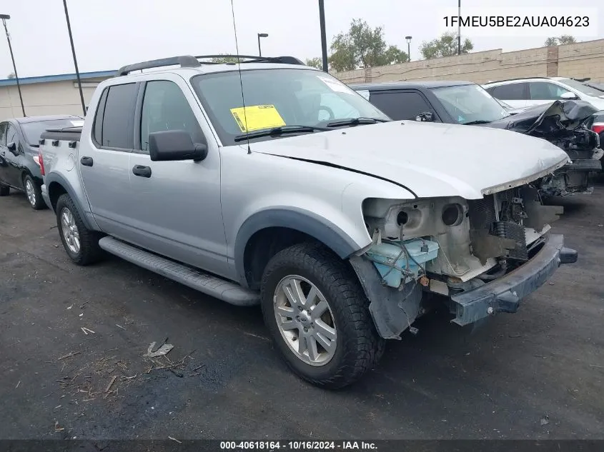 2010 Ford Explorer Sport Trac Xlt VIN: 1FMEU5BE2AUA04623 Lot: 40618164