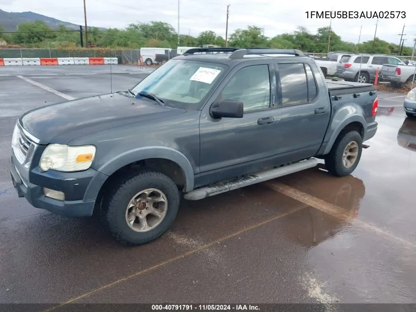 2010 Ford Explorer Sport Trac Xlt VIN: 1FMEU5BE3AUA02573 Lot: 40791791