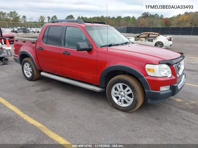 2010 Ford Explorer Sport Trac Xlt VIN: 1FMEU3BE0AUA33493 Lot: 40914792