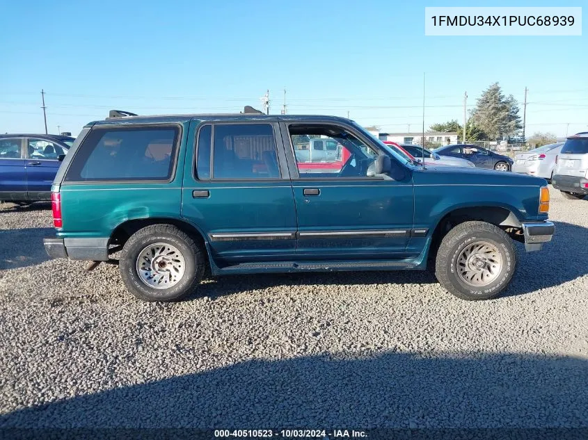 1993 Ford Explorer VIN: 1FMDU34X1PUC68939 Lot: 40510523