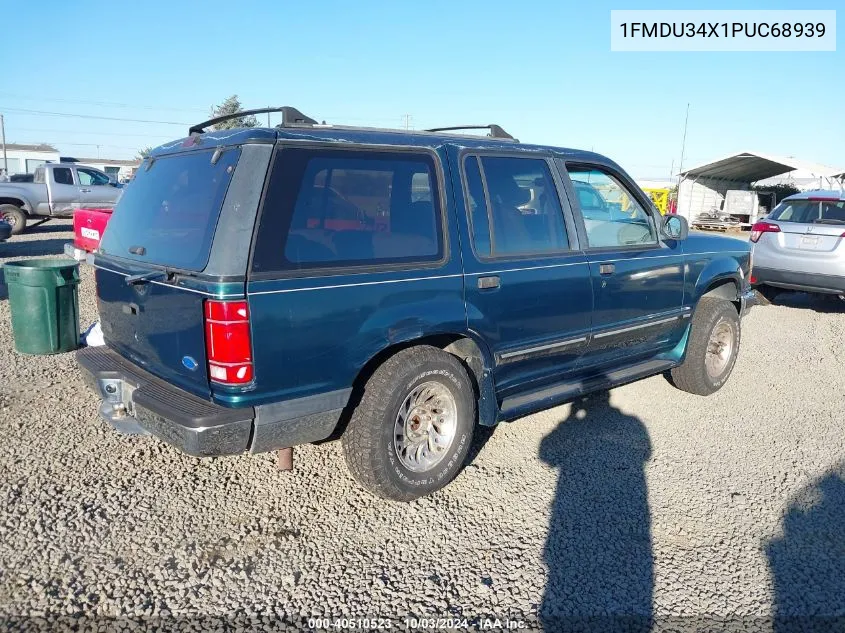 1993 Ford Explorer VIN: 1FMDU34X1PUC68939 Lot: 40510523