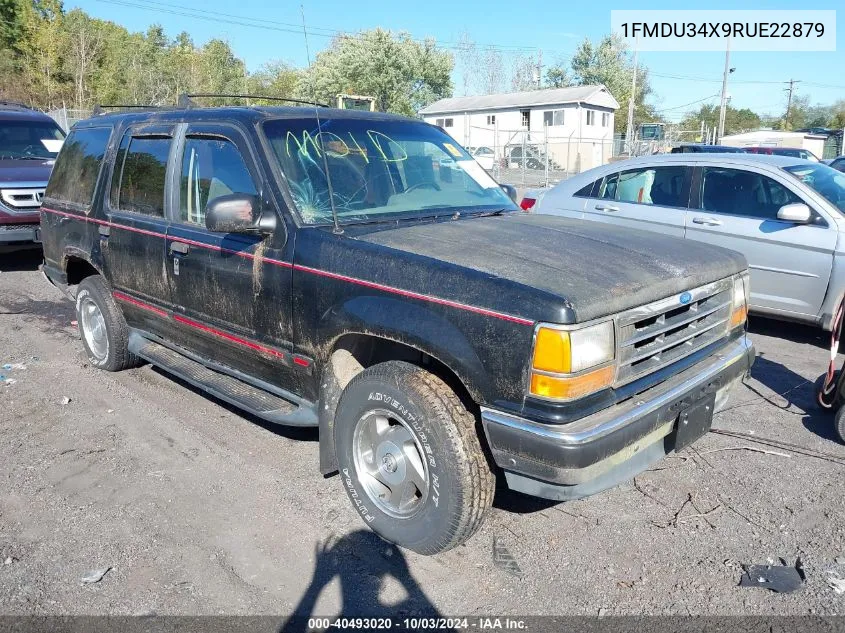 1994 Ford Explorer VIN: 1FMDU34X9RUE22879 Lot: 40493020