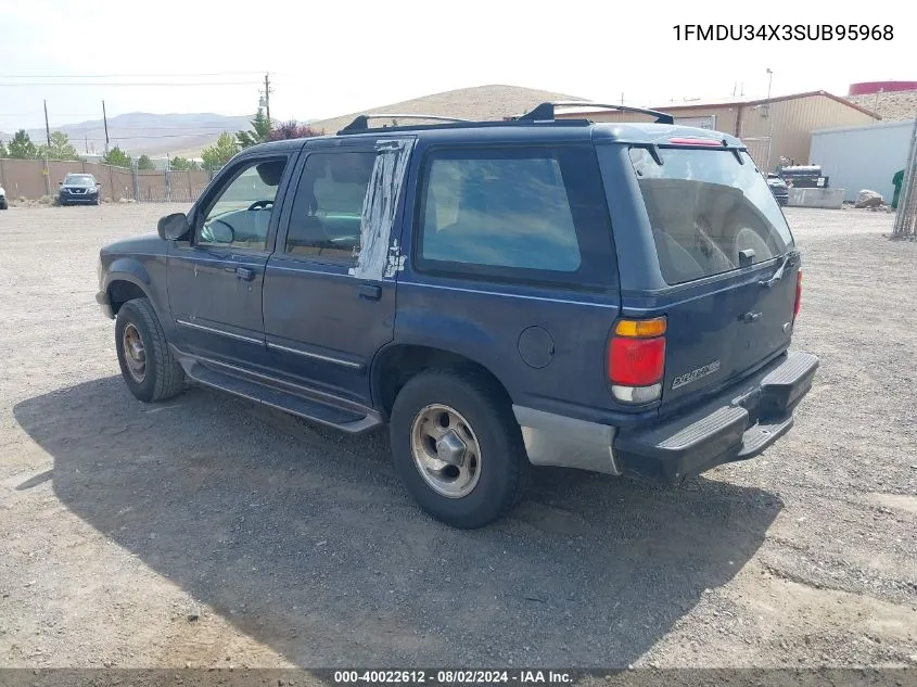 1FMDU34X3SUB95968 1995 Ford Explorer