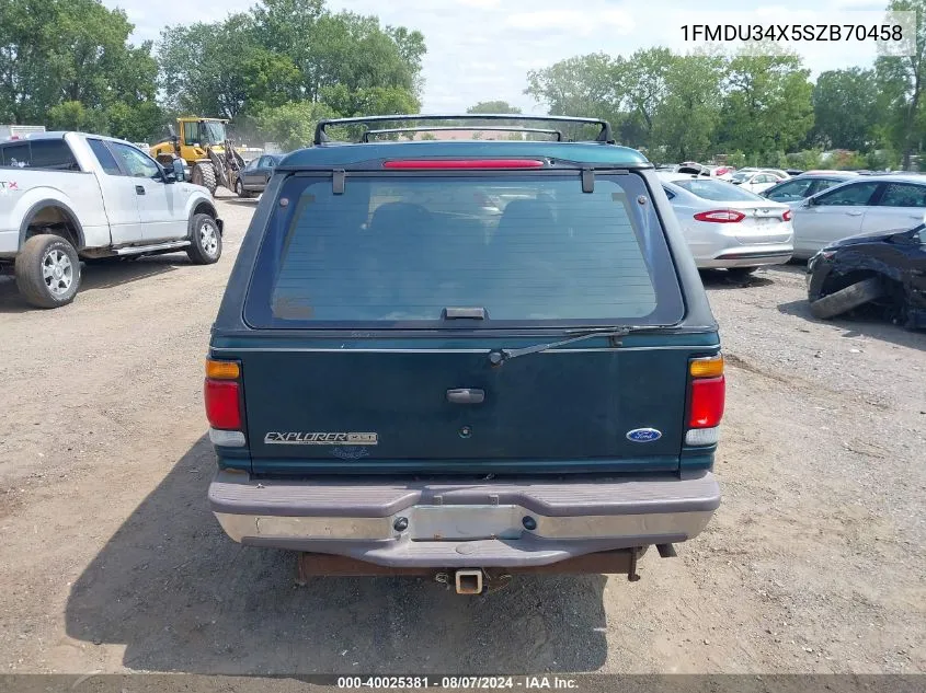 1FMDU34X5SZB70458 1995 Ford Explorer