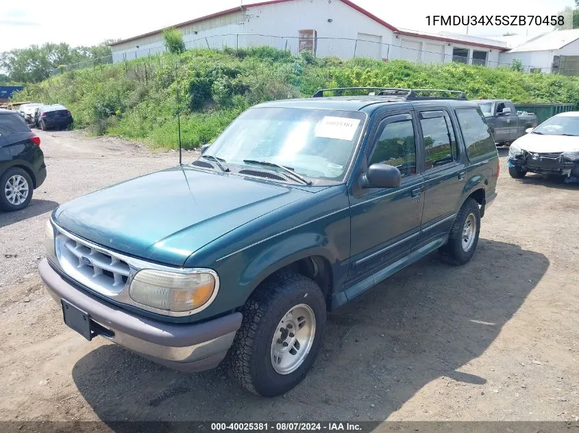 1FMDU34X5SZB70458 1995 Ford Explorer