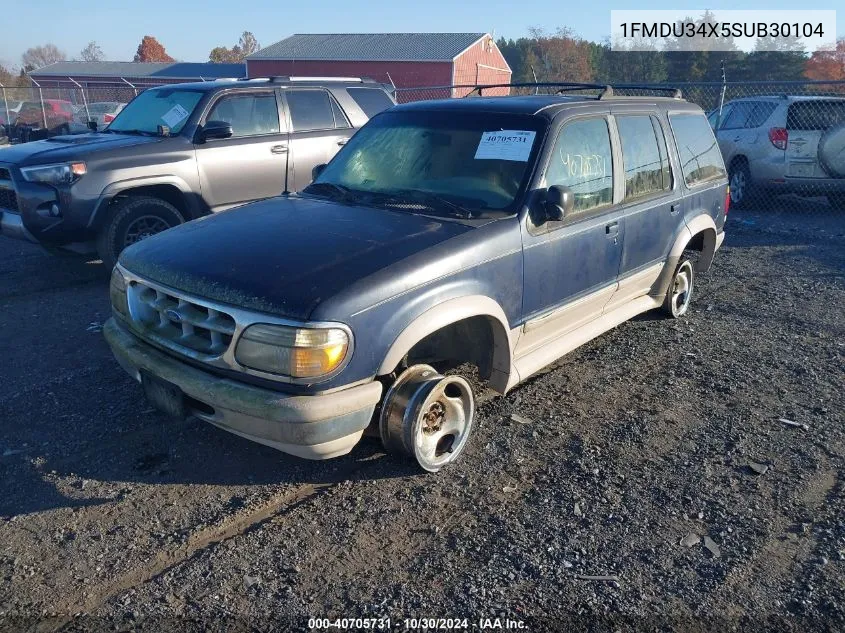 1FMDU34X5SUB30104 1995 Ford Explorer