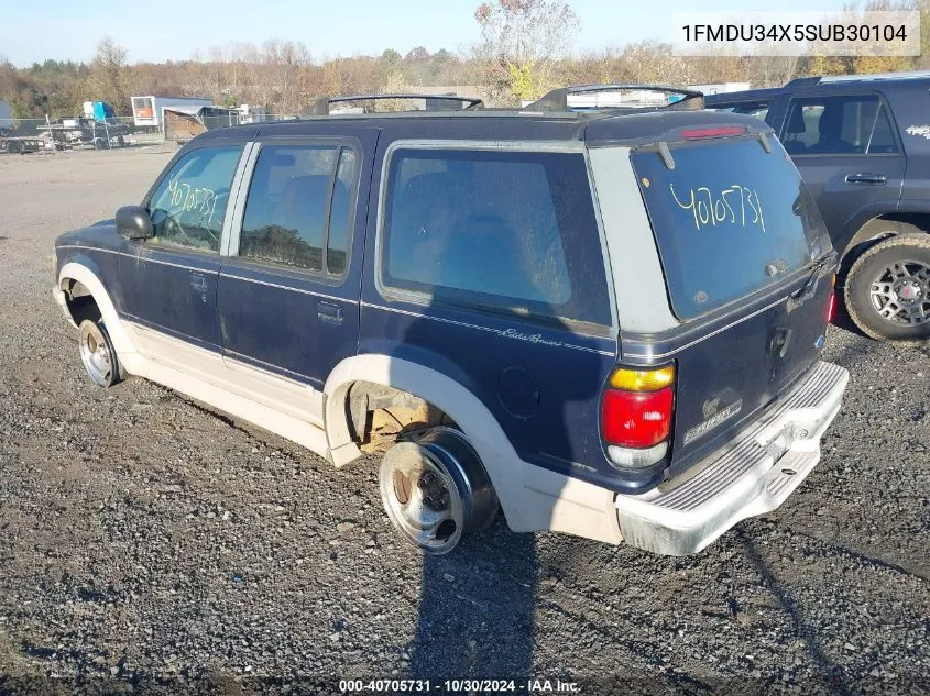 1FMDU34X5SUB30104 1995 Ford Explorer